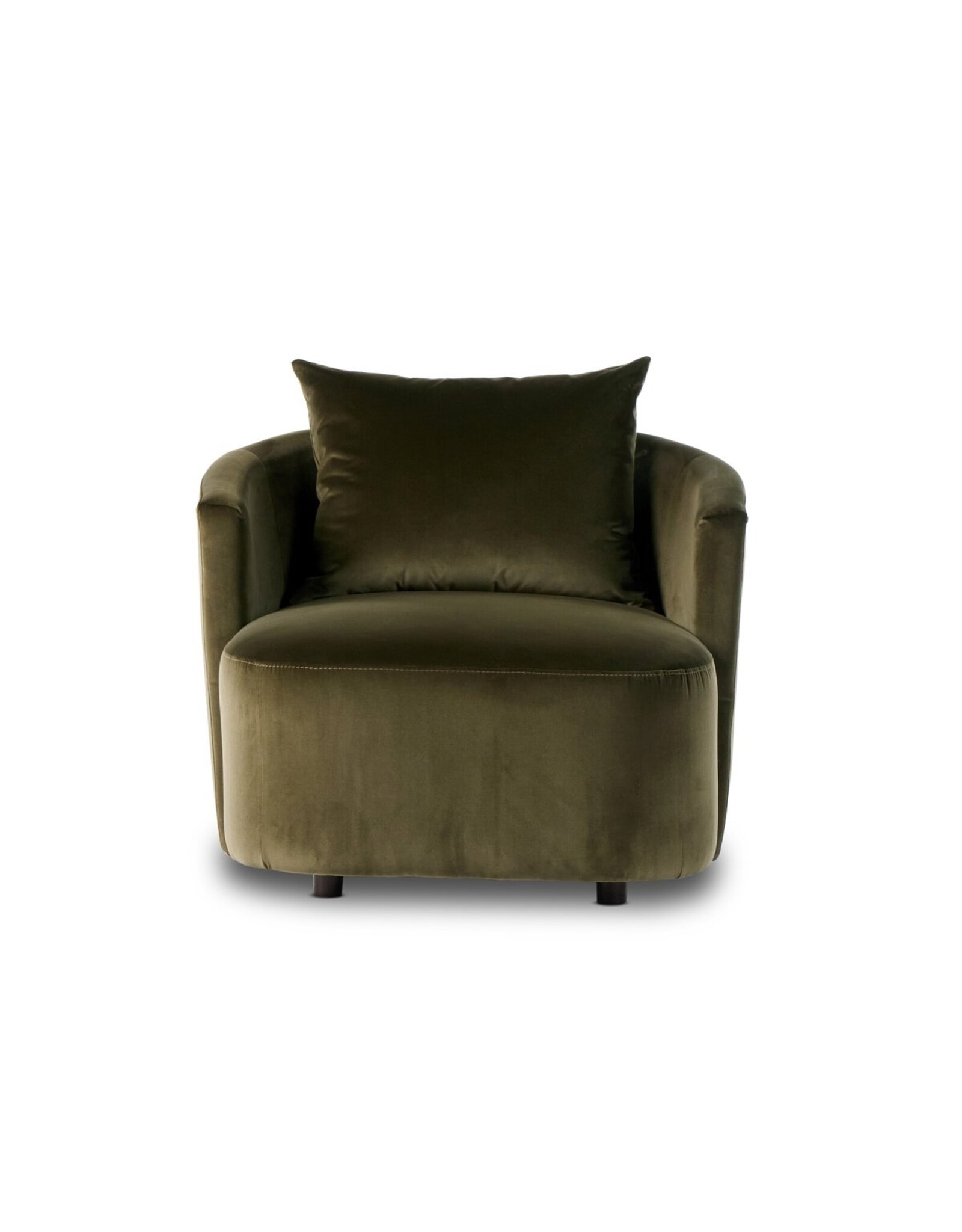 Farrah Chaise Lounge in Surrey Olive