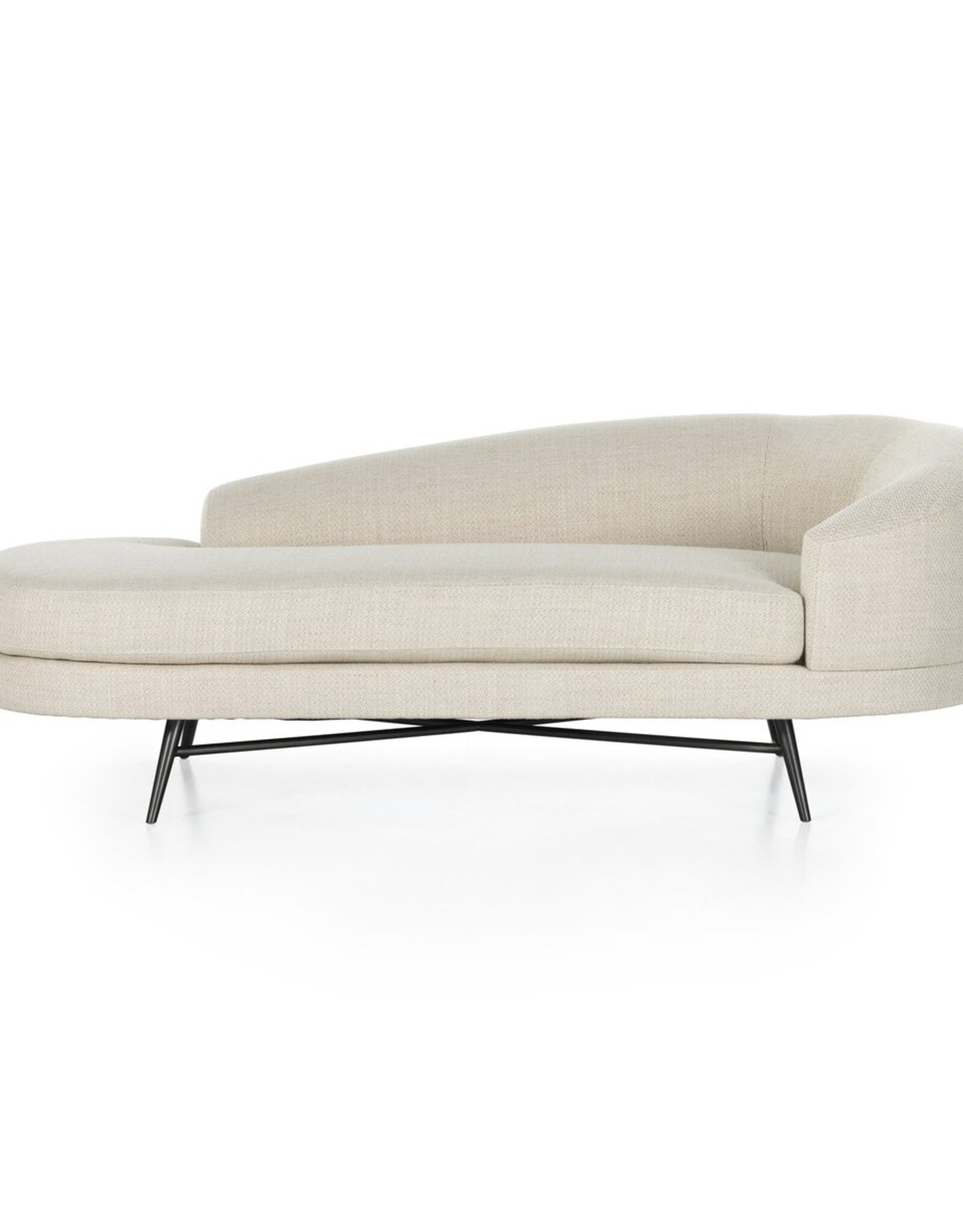 Carmela Chaise in Irving Taupe
