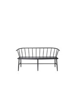 Colin Black Metal Bench