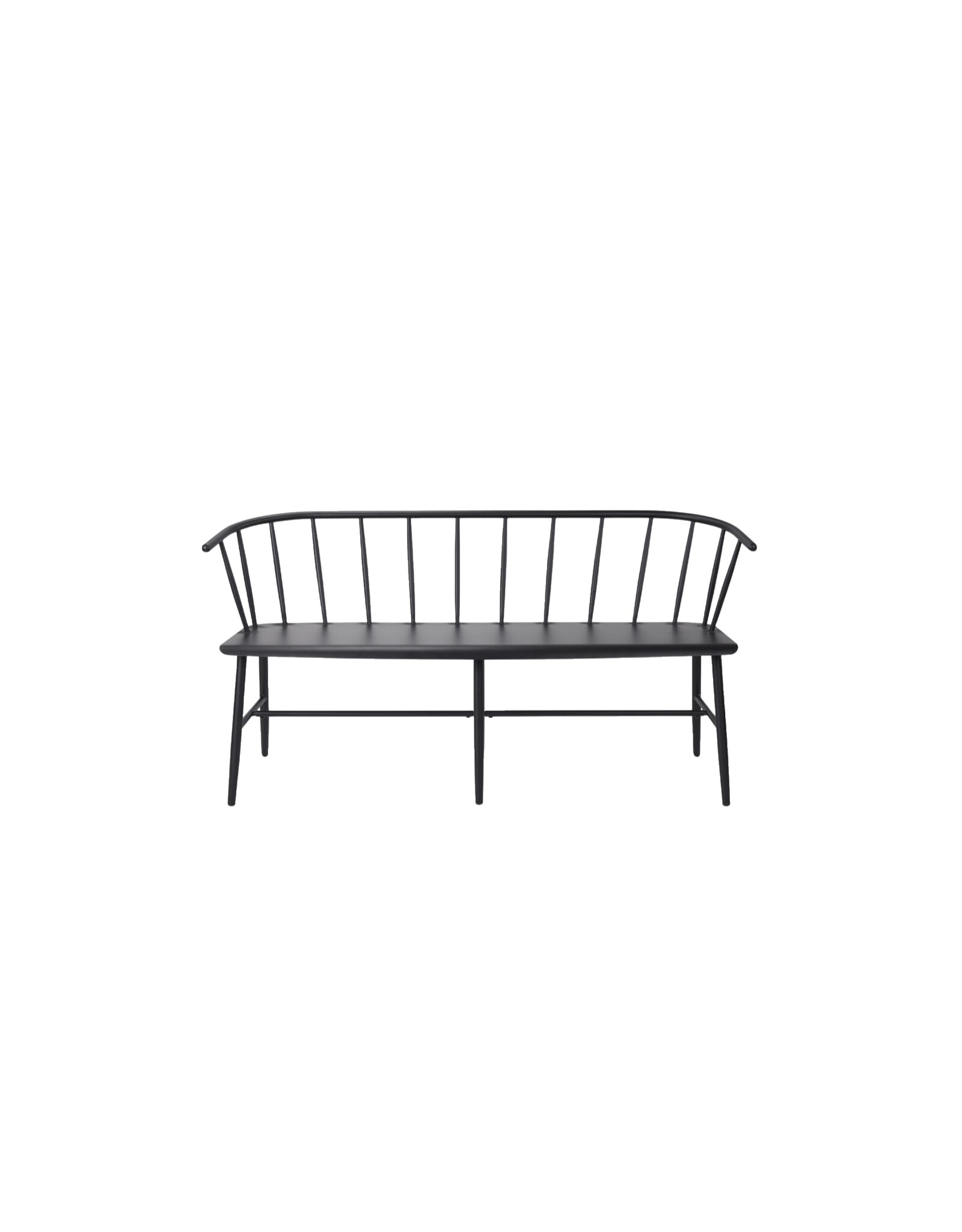 Colin Black Metal Bench