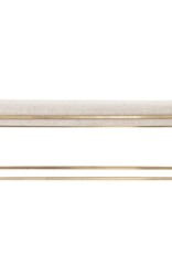 Sled Bench in Thames Cream