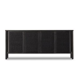 Veta Sideboard  Black Cane