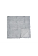Block Print Swaddle Blanket - Blue