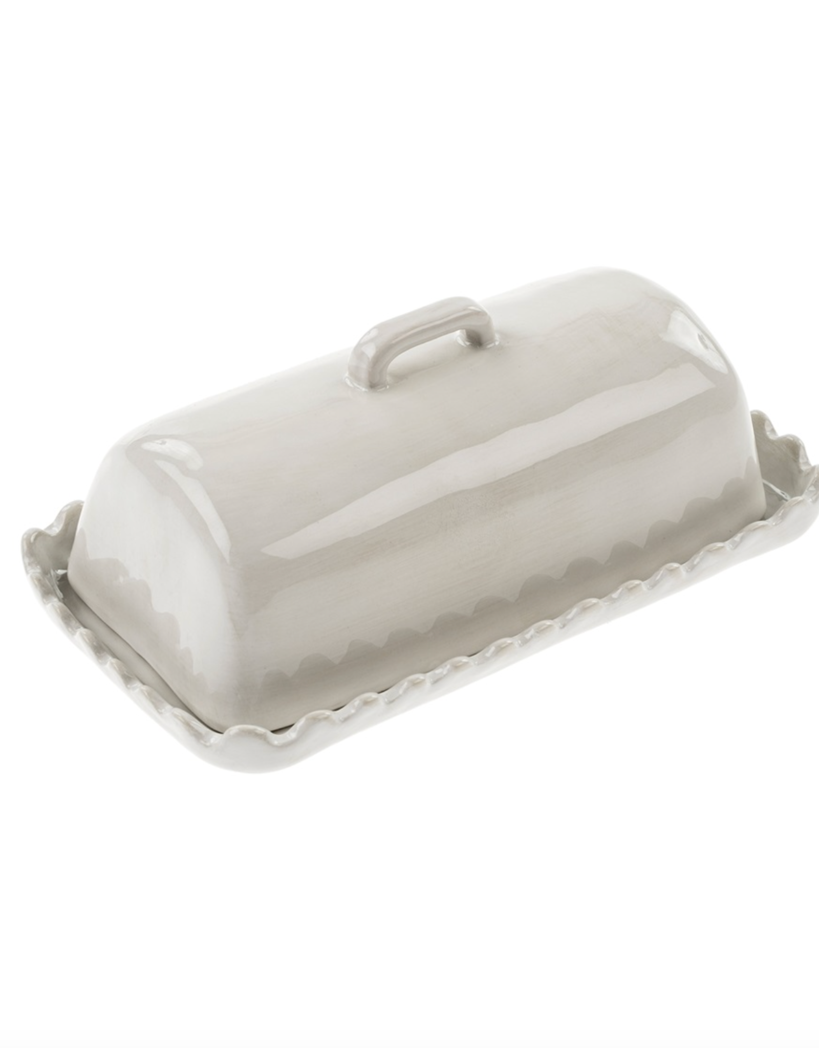 Scalloped Butter Dish