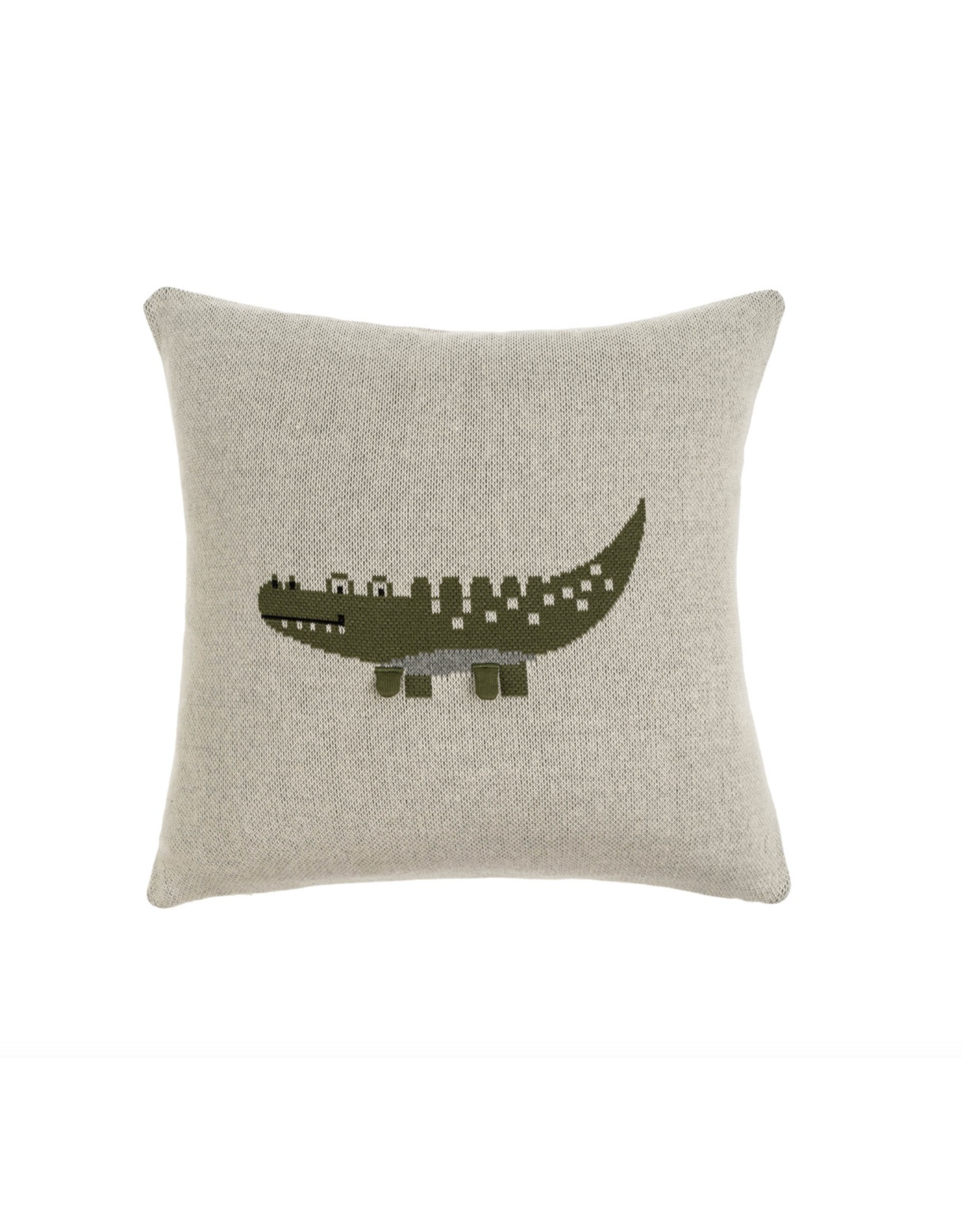 Crocodile Pillow 18 x 18