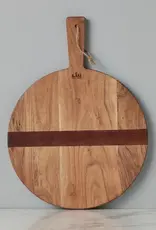 Natural Round Charcuterie Board, Extra Small