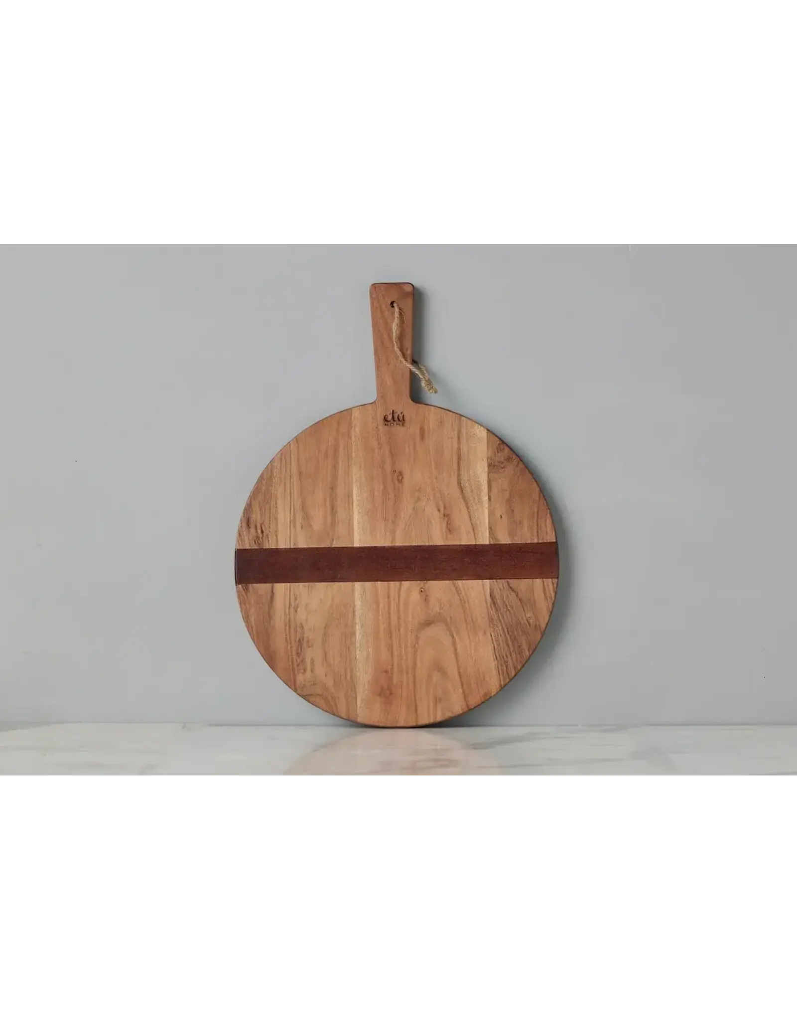 Natural Round Charcuterie Board, Extra Small
