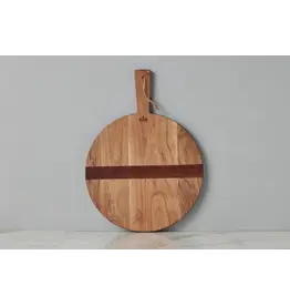 Natural Round Charcuterie Board, Extra Small