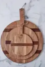 Natural Round Charcuterie Board, Extra Small