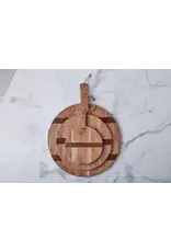 Natural Round Charcuterie Board, Extra Small