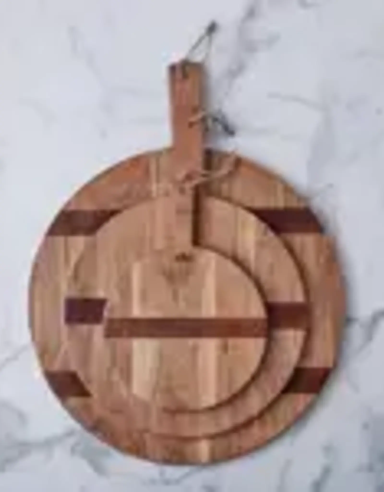 Natural Round Charcuterie Board, Extra Small