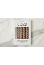 Twisted Taper Candles, Set of 6