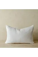 Lina Linen Pillow Ivory 16x24