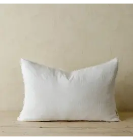 Lina Linen Pillow Ivory 16x24
