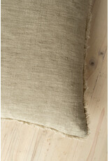 Lina Linen Pillow, Sand 16x24