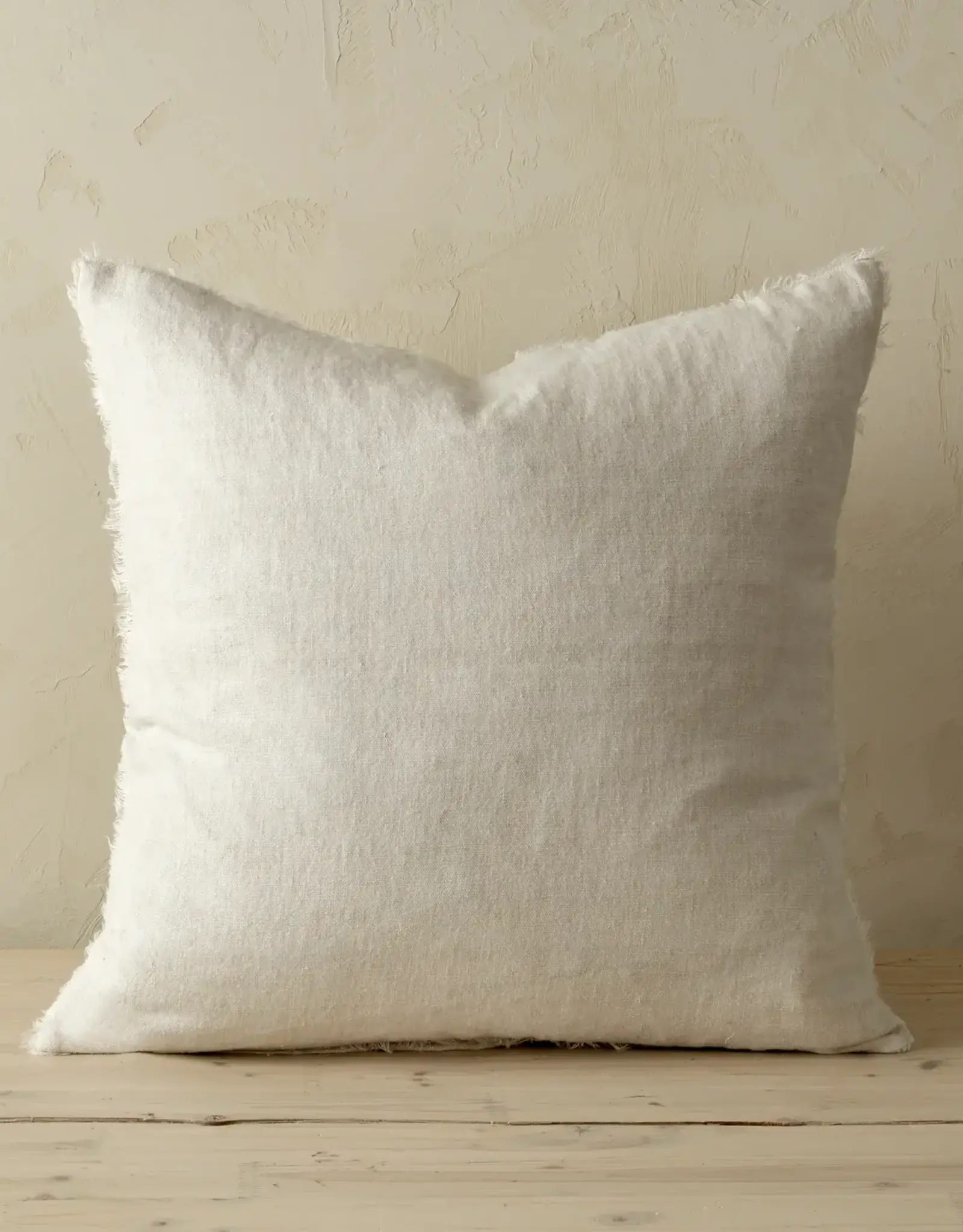Lina Linen Pillow, Glacier 20x20