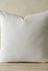Lina Linen Pillow, Ivory 20X20