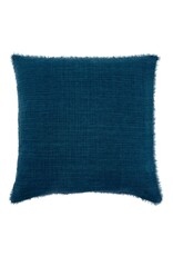 Lina Linen Pillow, Cobalt 24x24