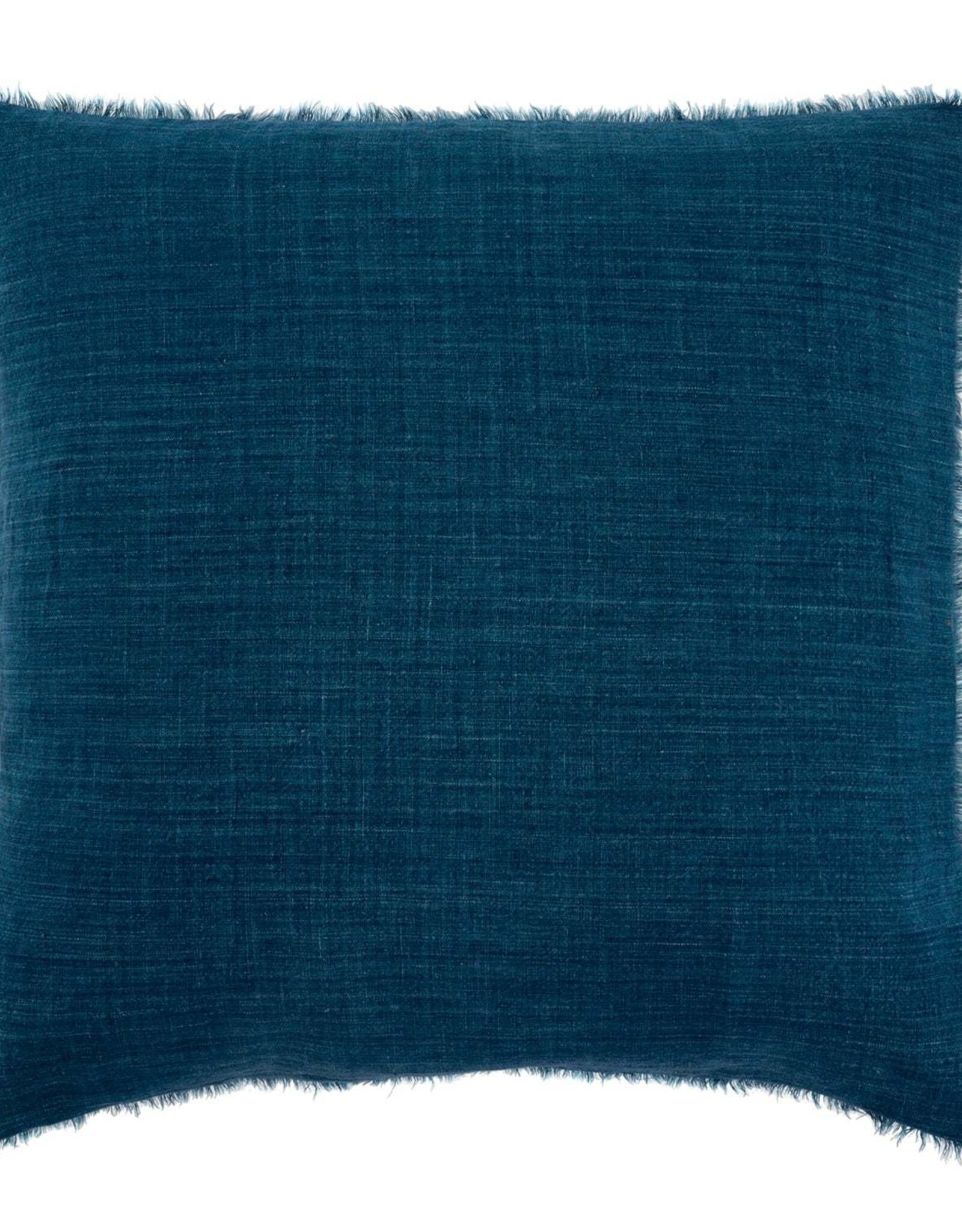 Lina Linen Pillow, Cobalt 24x24