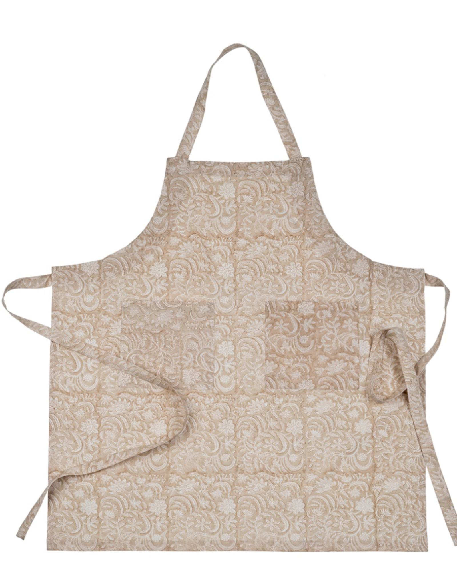 Clementine Block Print Apron