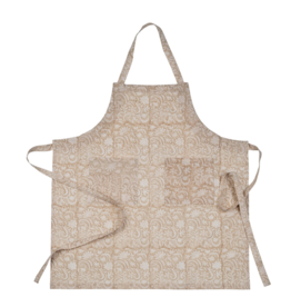 Clementine Block Print Apron