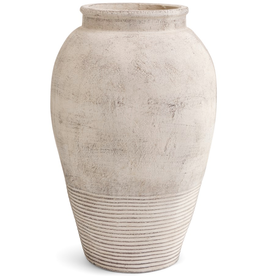 Terracotta Vase, Greek White