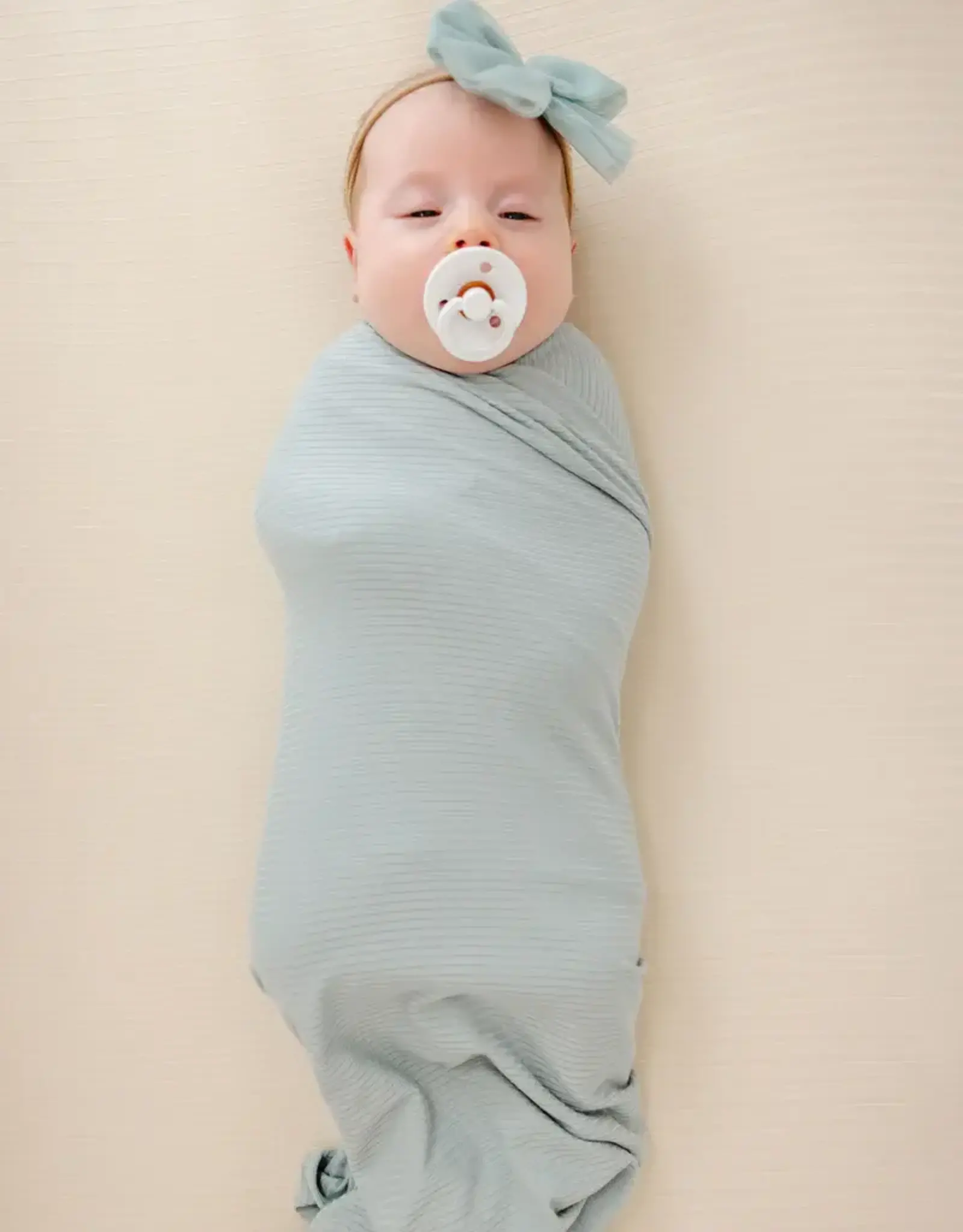Bailey Ribbed Swaddle Blanket