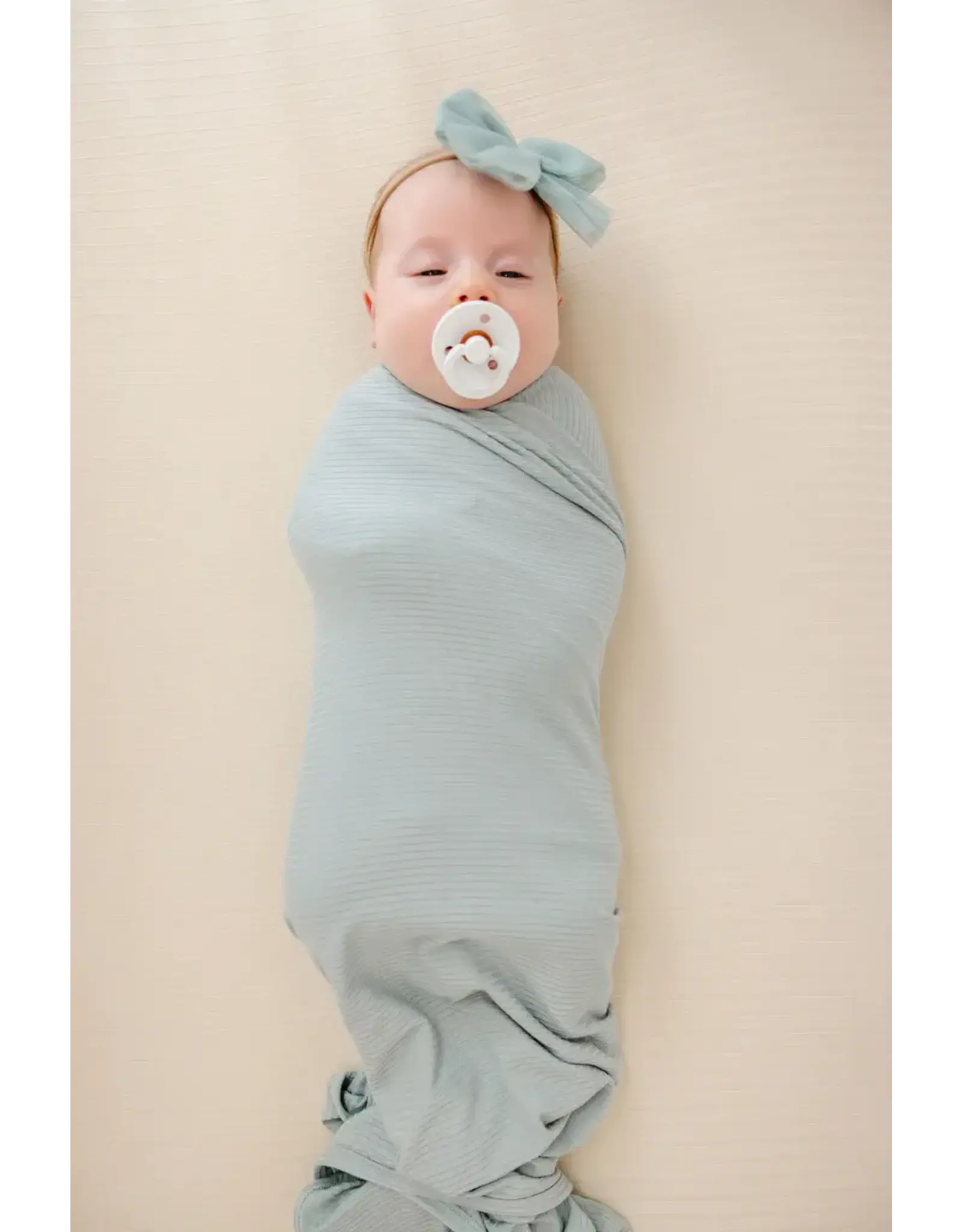 Bailey Ribbed Swaddle Blanket