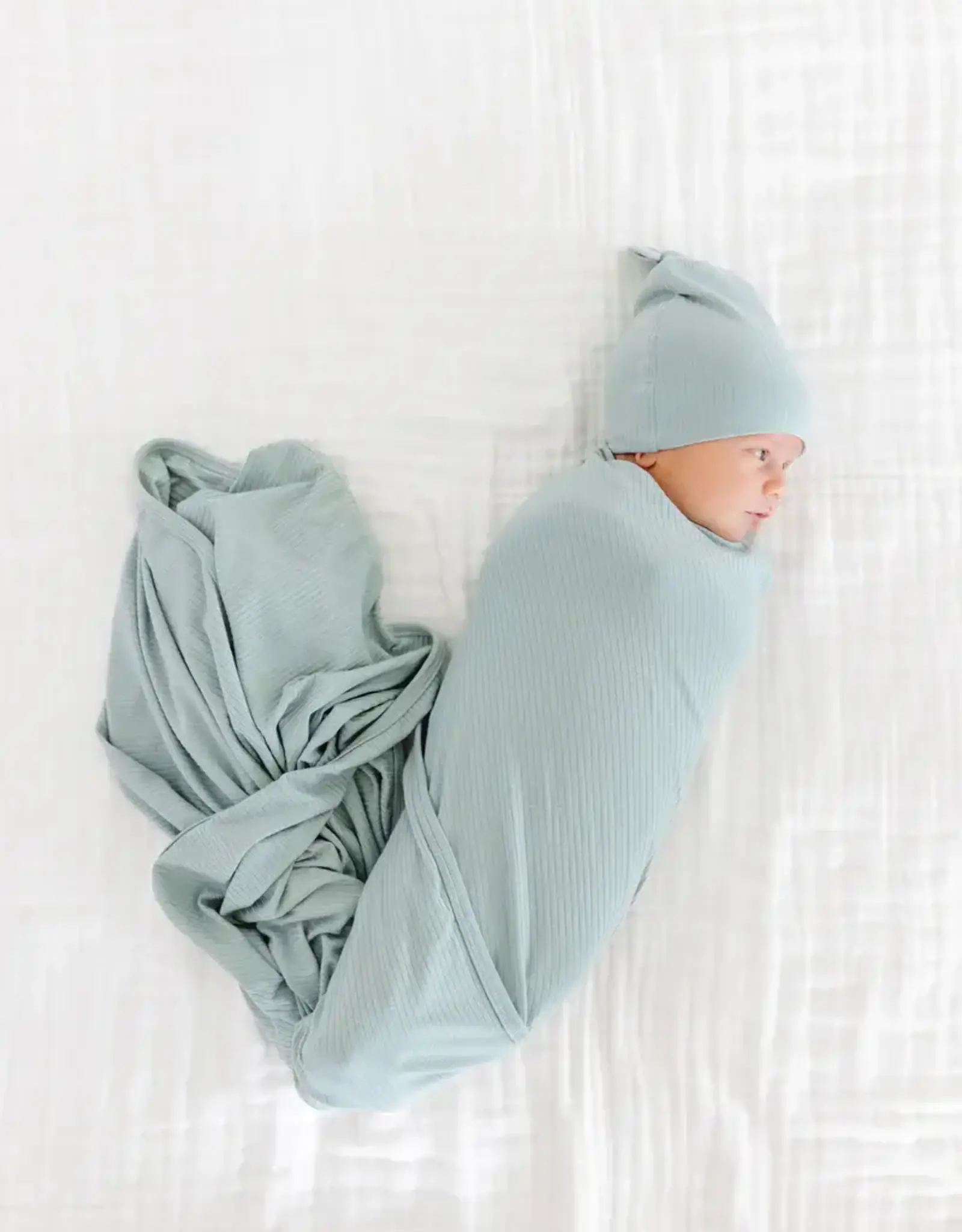 Bailey Ribbed Swaddle Blanket