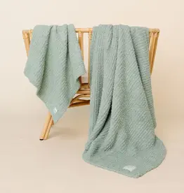 Chenille Blanket - Sage
