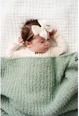 Chenille Blanket - Sage