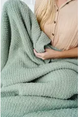 Chenille Blanket - Sage