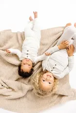 Chenille Blanket - Oatmilk