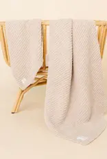 Chenille Blanket - Oatmilk