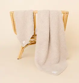 Chenille Blanket - Oatmilk