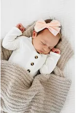 Chenille Blanket - Oatmilk