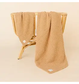Chenille Blanket - Tan