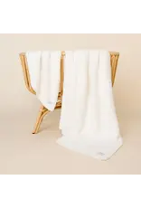 Chenille Blanket Large, White
