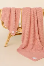 Chenille Blanket Large, Rose Chenille Blanket Large, Rose