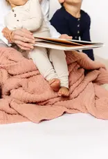 Chenille Blanket Large, Rose Chenille Blanket Large, Rose