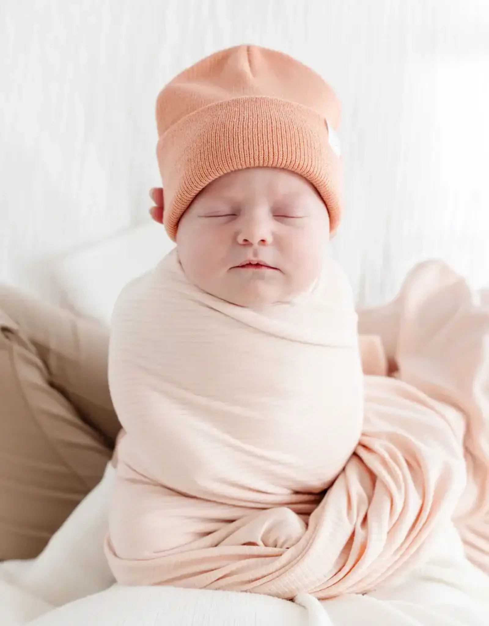 Rosie Ribbed Swaddle Blanket