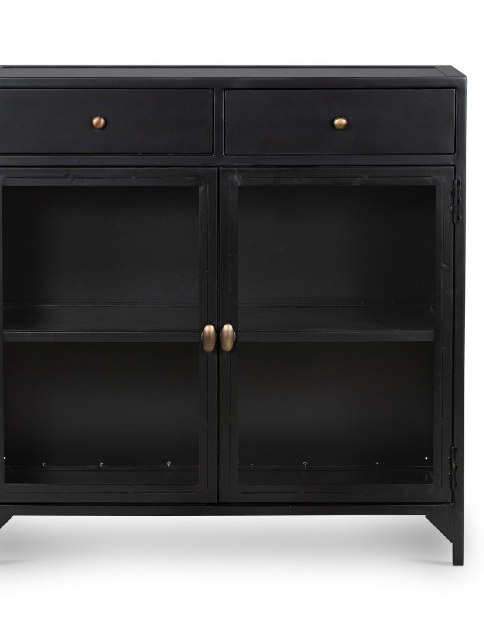Shadow Box Cabinet, Small - Black
