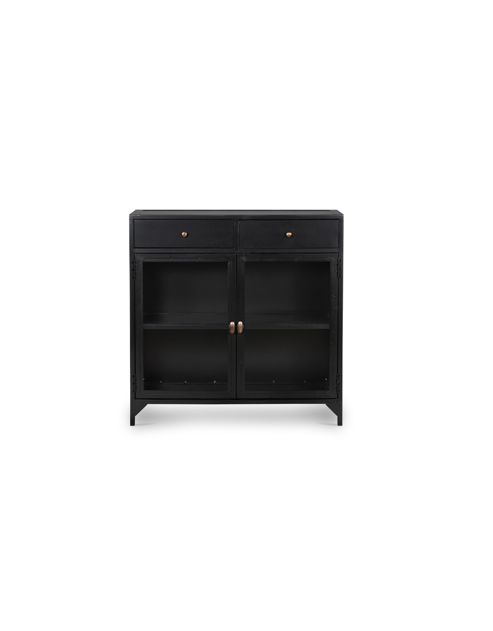 Shadow Box Cabinet, Small - Black