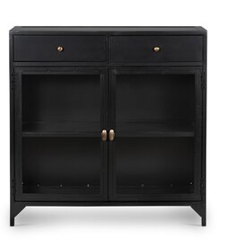 Shadow Box Cabinet, Small - Black