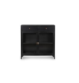 Shadow Box Cabinet, Small - Black
