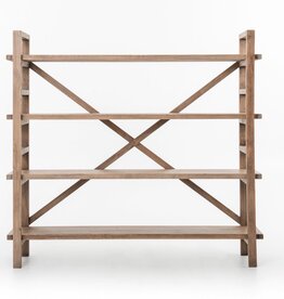 Toscana Large Bookshelf - Sundried Wheat