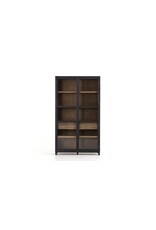 Millie Cabinet-Drifted Black/Oak