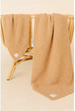 Chenille Blanket - Tan