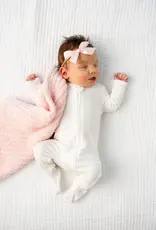 Wren Ribbed Zipper Footies