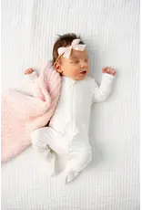 Wren Ribbed Zipper Footies